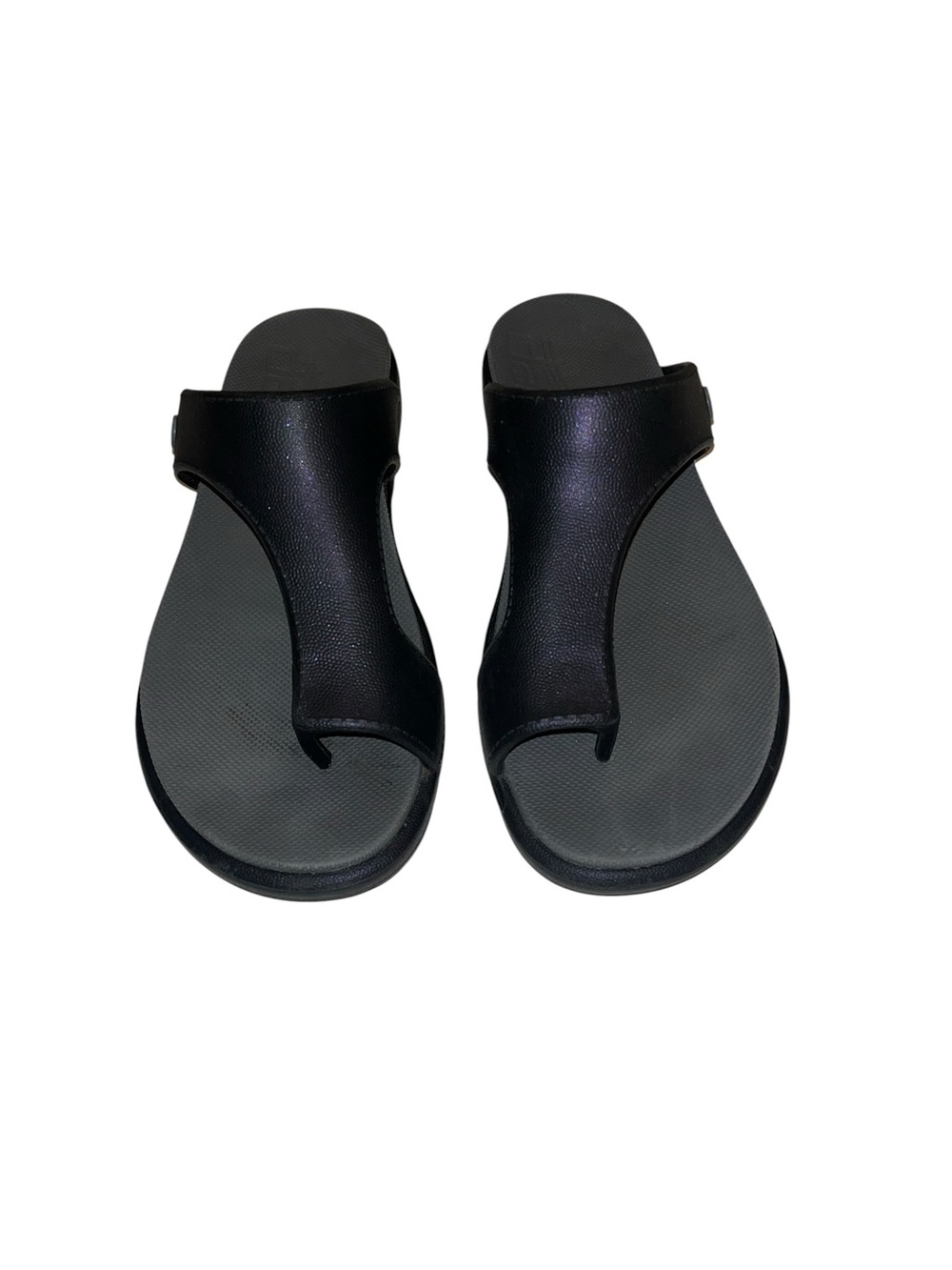 DANSKO KRYSTAL COMFORT TOE LOOP SANDALS BLACK SIZE 38 / 7.5-8